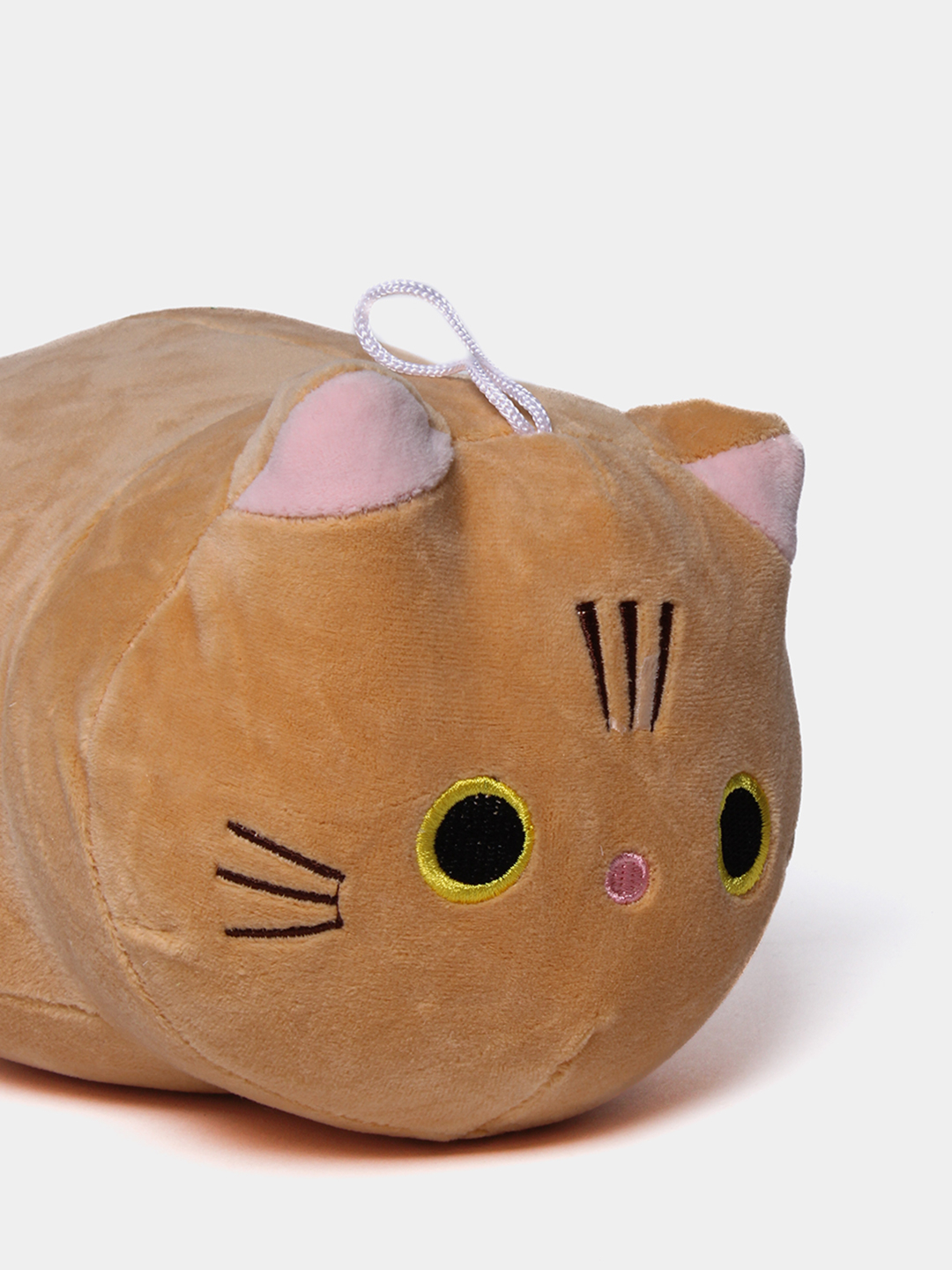 Мягкая игрушка Котик с хвостом, плюшевый котенок подушка купить по ...