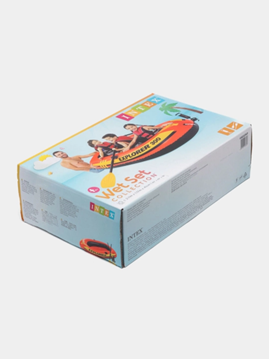 Лодка Explorer pro 300, 3 местная, 244 * 117 * 36 см