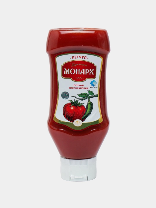 Кетчуп Монарх, мексиканский острый, premium, 600 г - 