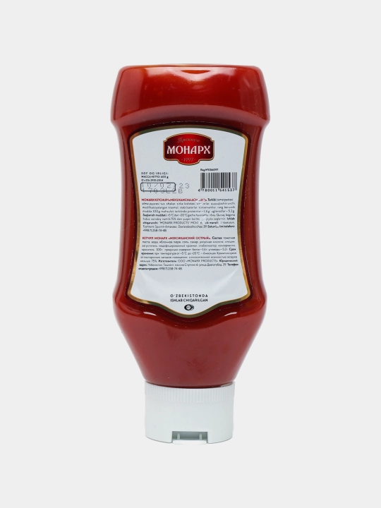 Ketchup Monarx, meksikancha achchiq, premium, 600 g