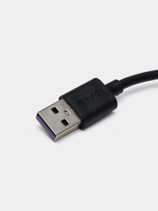 Кабель usb type-c Awei cl-110t  5a smart super fast charging