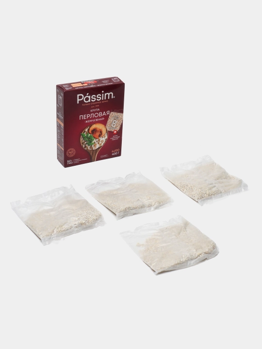 Marvarid arpa № 1 PASSIM 400 g pishirish paketlarida