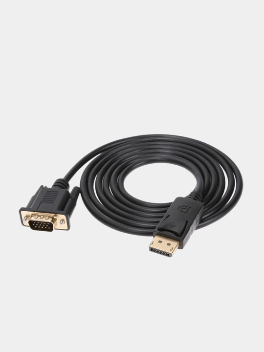 O‘tish kabeli, DisplayPort VGA konverteri, standart, 1.8 m