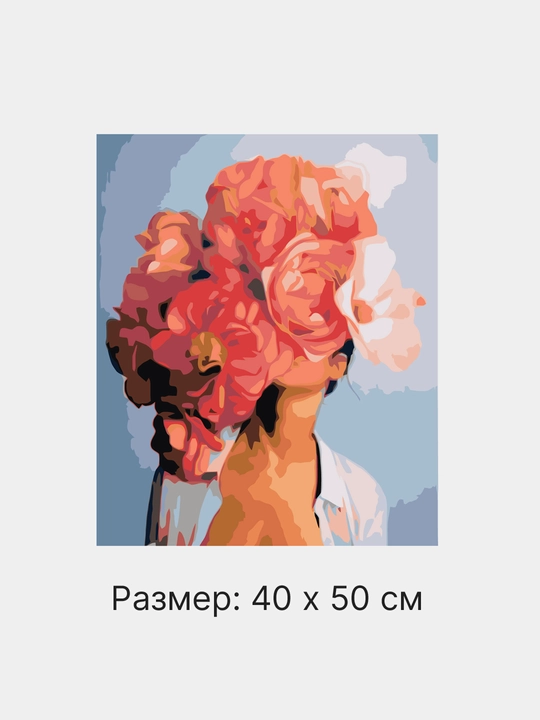 Raqamlar bo'yicha rasm chizish ARTERY, qizlar, 40 * 50 sm
