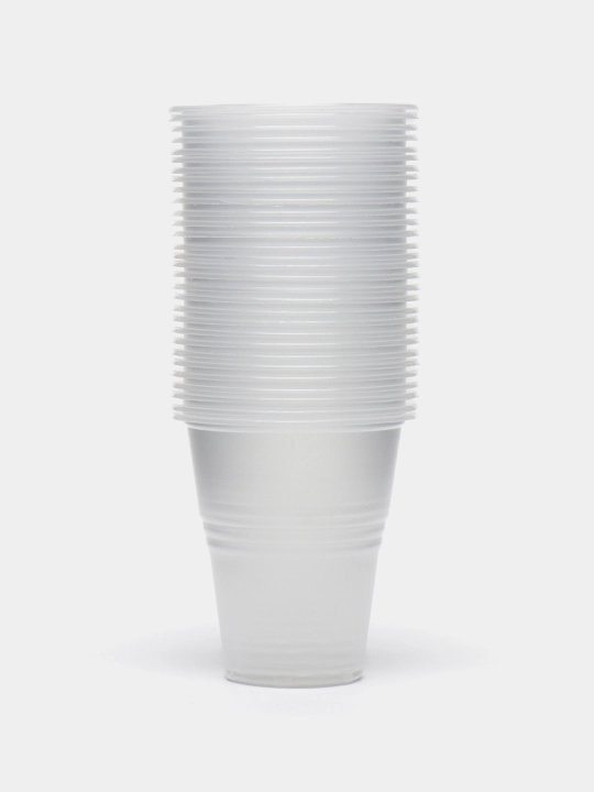 Ko'chatlar uchun bir martalik plastik stakanlar, 50 ml