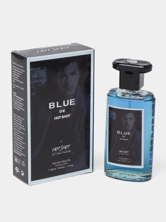 Туалетная вода Accent, BLUE, CHIA, для мужчин в подарок или для себя, 100 мл - 