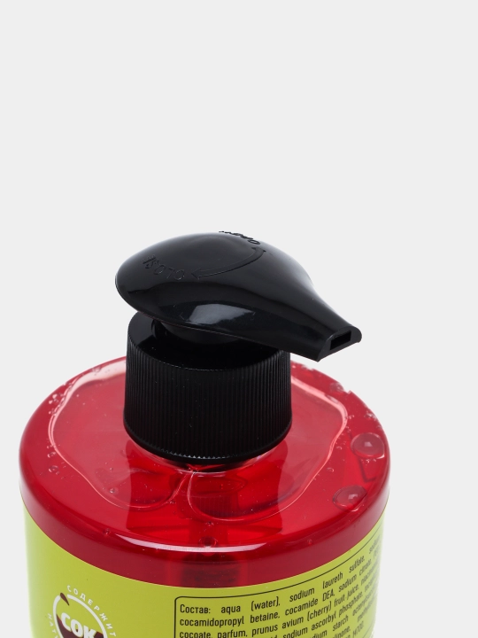 Samiy Sok suyuq sovun, tabiiy olcha sharbati bilan tozalovchi va namlovchi, 300 ml