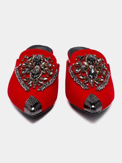 MALIANNA 871-248 flanel ustki qismli ayollar myulisi, 3 sm poshna, 3 rang, 36–40