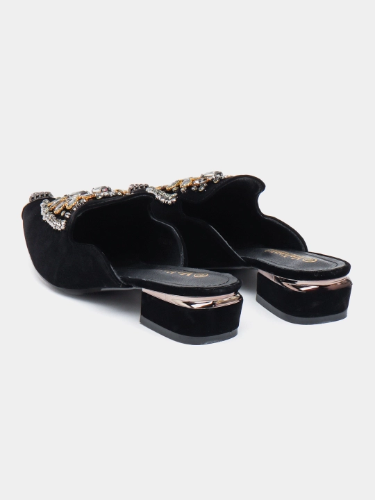 MALIANNA 871-248 flanel ustki qismli ayollar myulisi, 3 sm poshna, 3 rang, 36–40