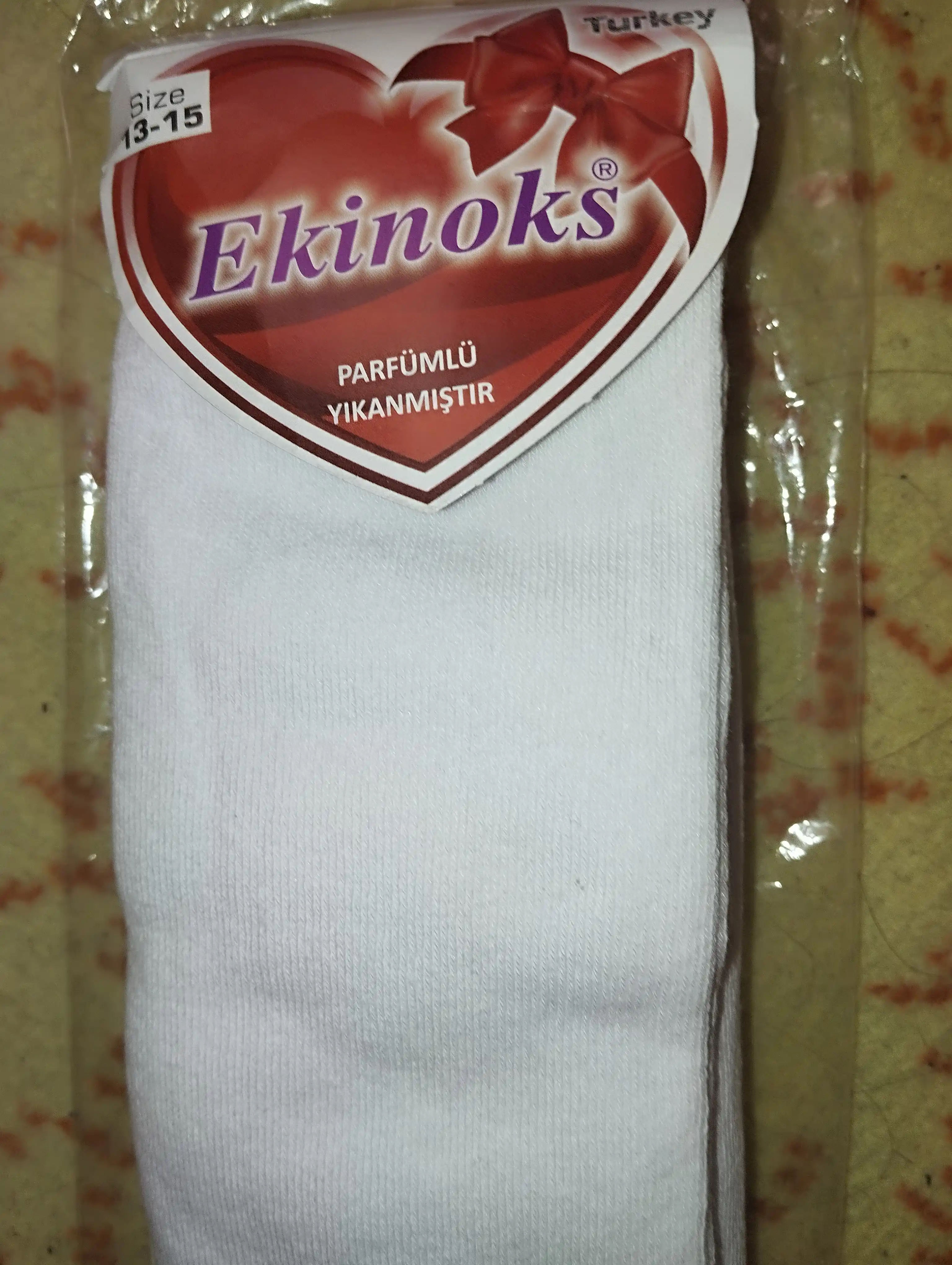 Kolgotkilar silliq, 100% paxta, bambuk