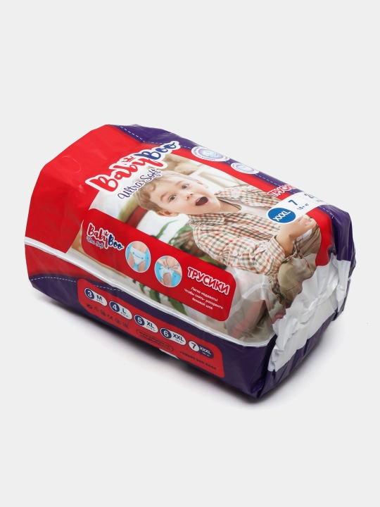 BabyBoo UltraSoft No7 trusik tagliklari, 18+ kg, 24 dona