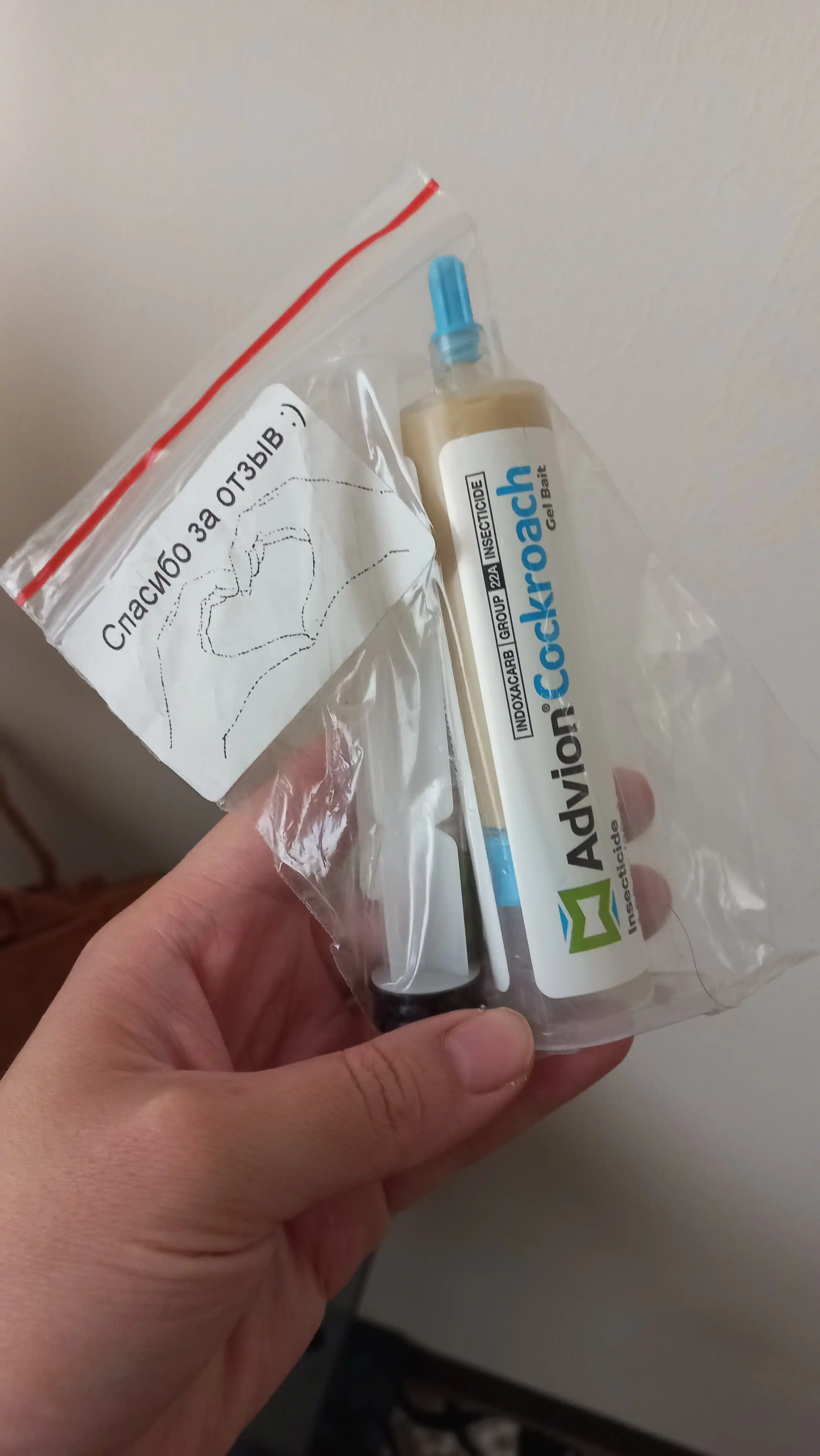 Advion Cockroaches gel Шприц от тараканов гель , 30 г. США