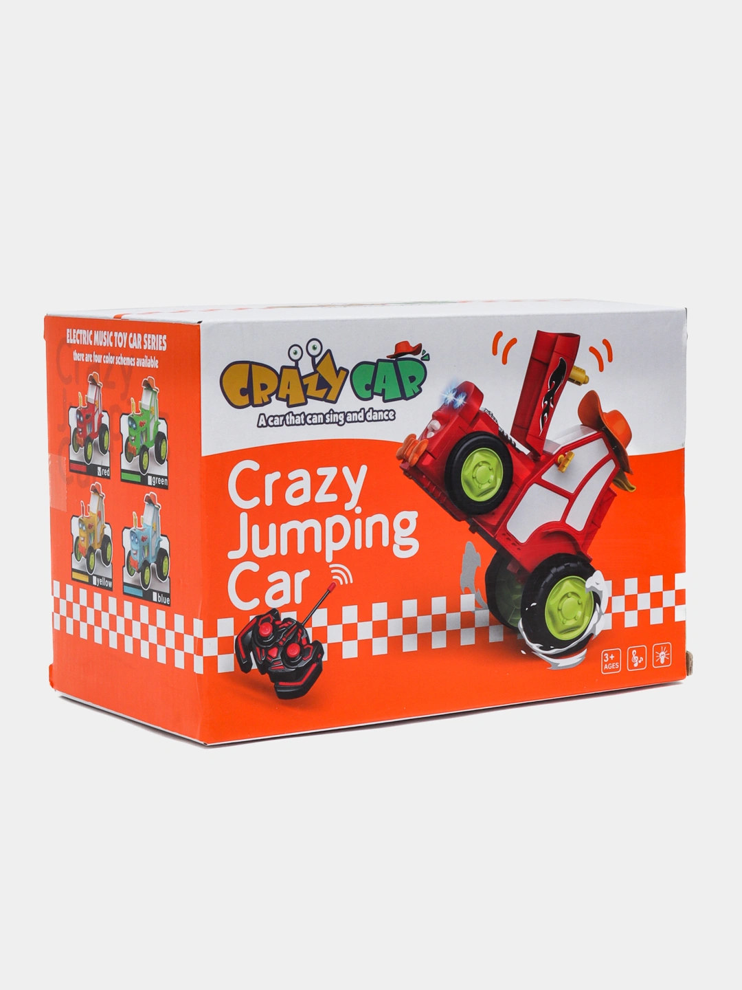 Танцующий трактор на пульте управления, машинка радиоуправляемая ...