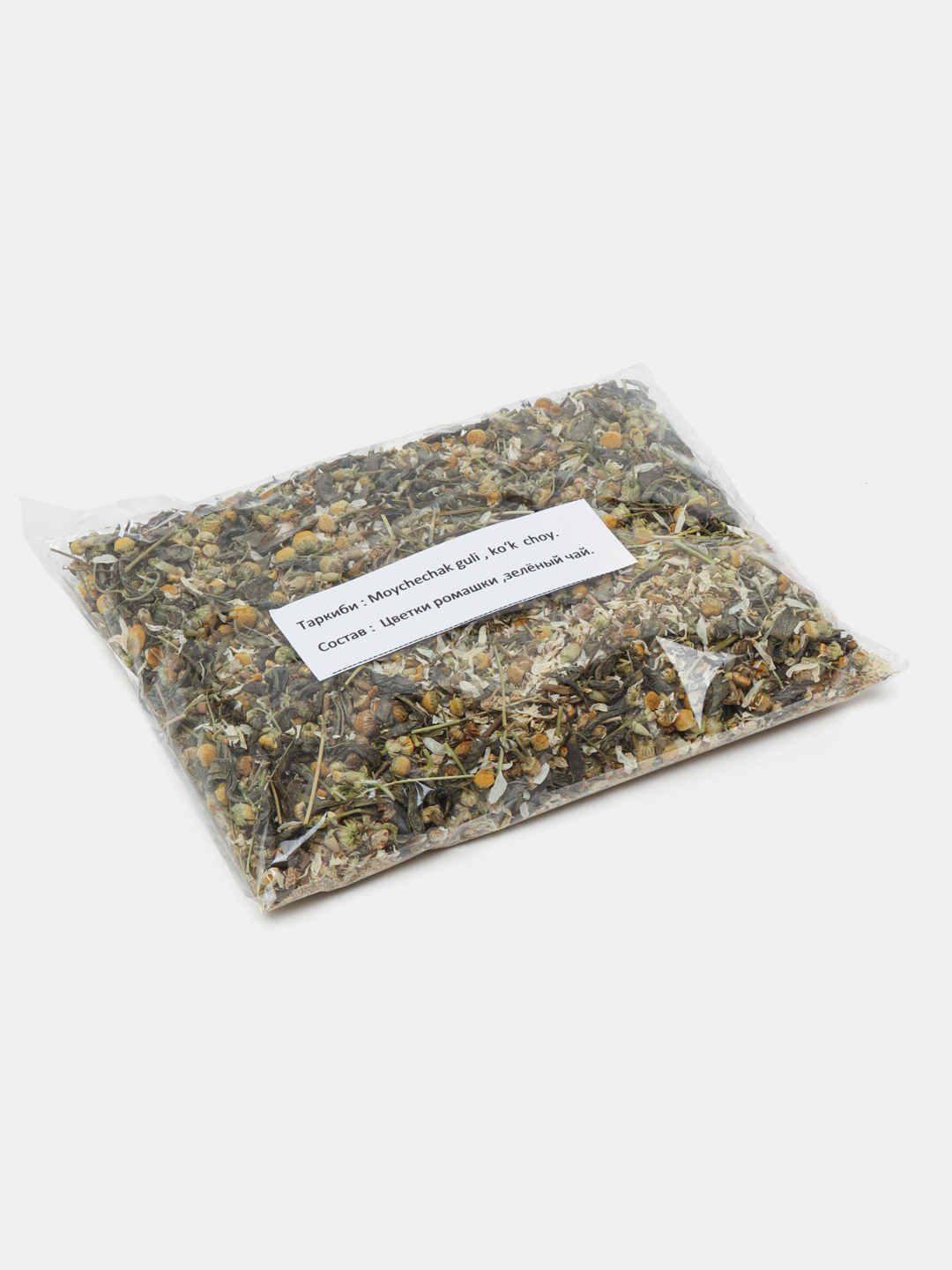 Bargli yashil choy (O'simlik aralashmasi) romashka Ihlos, 50 g
