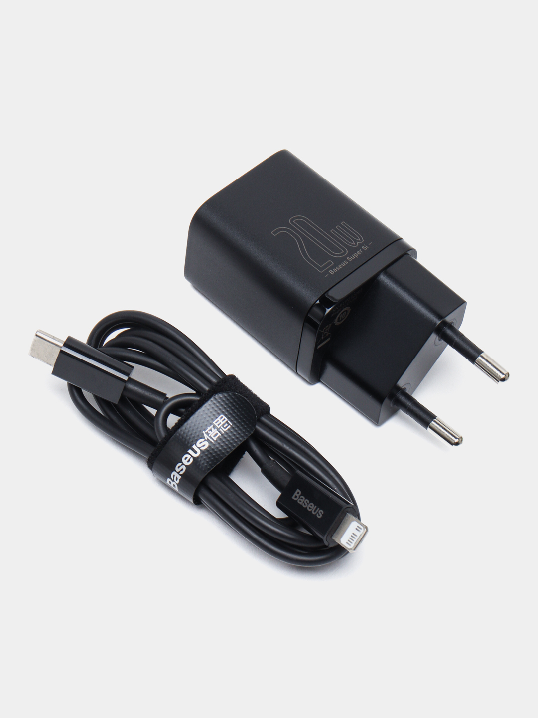 Зарядное устройство Baseus Super Si Quick Charger 20w с кабелем купить ...