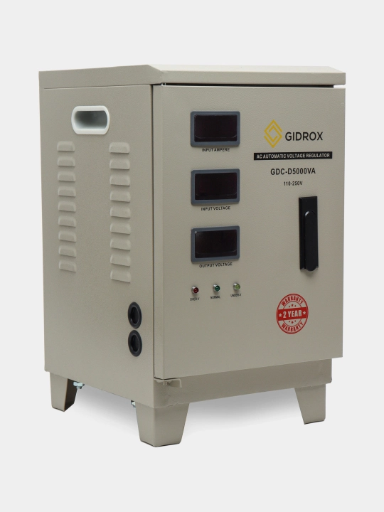 Стабилизатор напряжения GIDROX GDC-D-5KVA, 110-250В, 5000ВА - 