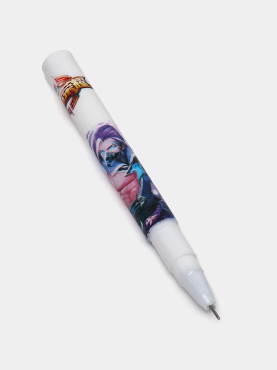 Yorqin hunar ko'rsatuvchi ruchka Pen Spinning, magnitli, gelli