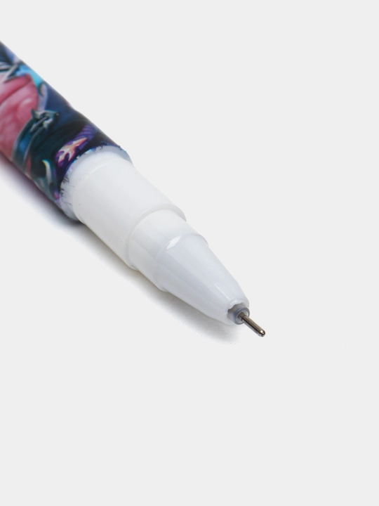 Yorqin hunar ko'rsatuvchi ruchka Pen Spinning, magnitli, gelli