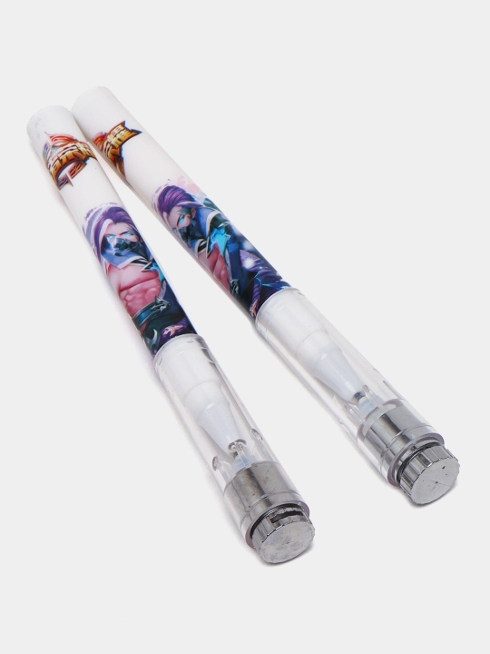 Yorqin hunar ko'rsatuvchi ruchka Pen Spinning, magnitli, gelli - 
