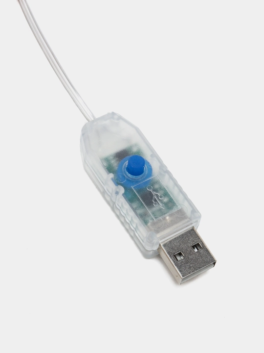 Мишка с сердцем светящийся диодный, 30 см/LED фигура