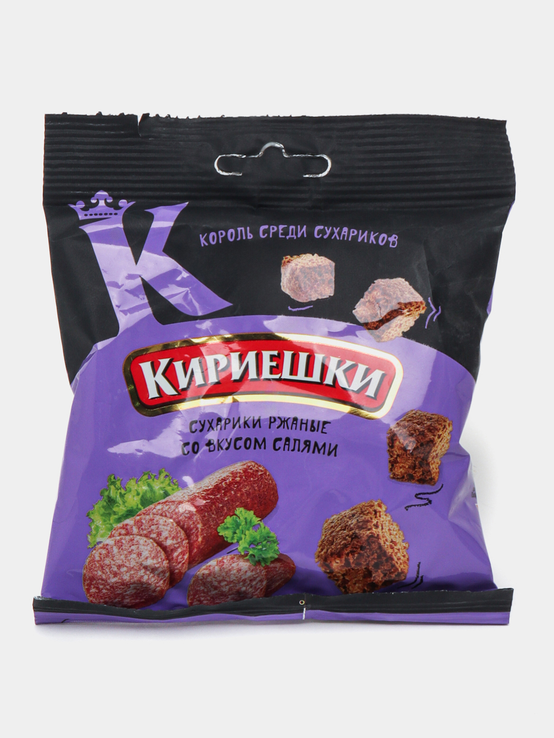 Сухарики ржаные Кириешки, со вкусом салями, 40 г купить по низким ценам ...