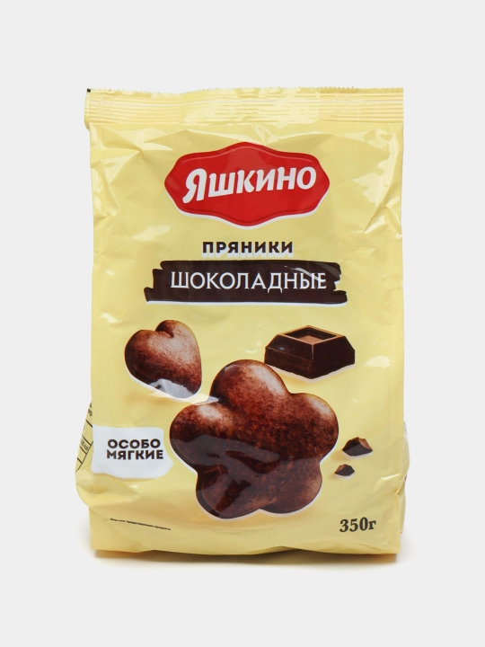 Пряники Яшкино, шоколадные, 350 г - 