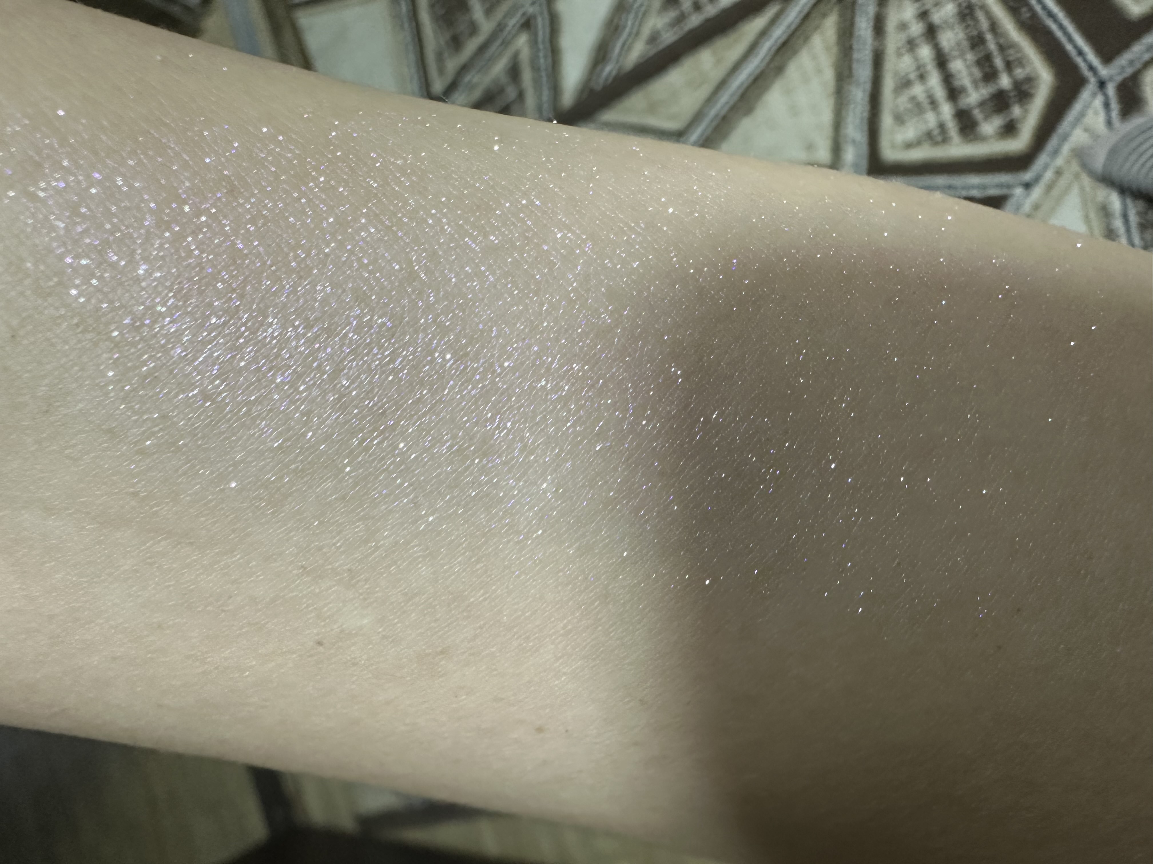 Рассыпчатый хайлайтер для лица и тела с губкой Glitter, с ярким блеском, 12 г