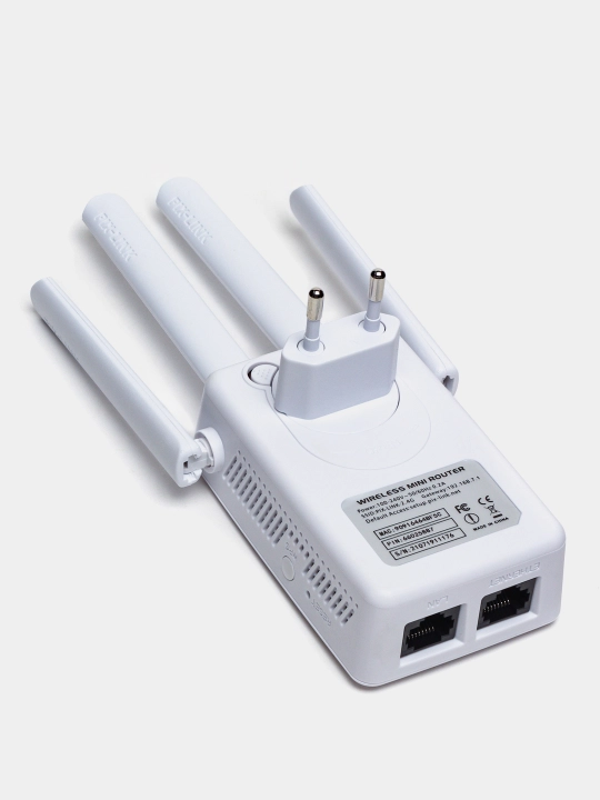 Мини роутер, усилитель сигнала, репитер, Wi-Fi, 3 в 1