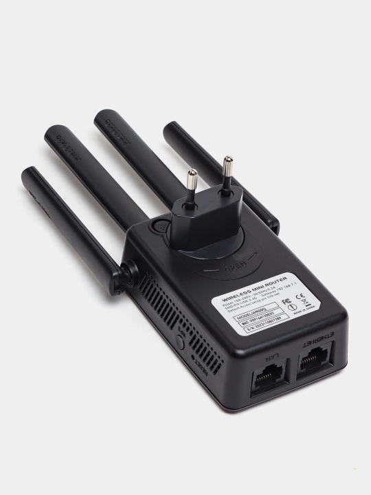 Мини роутер, усилитель сигнала, репитер, Wi-Fi, 3 в 1