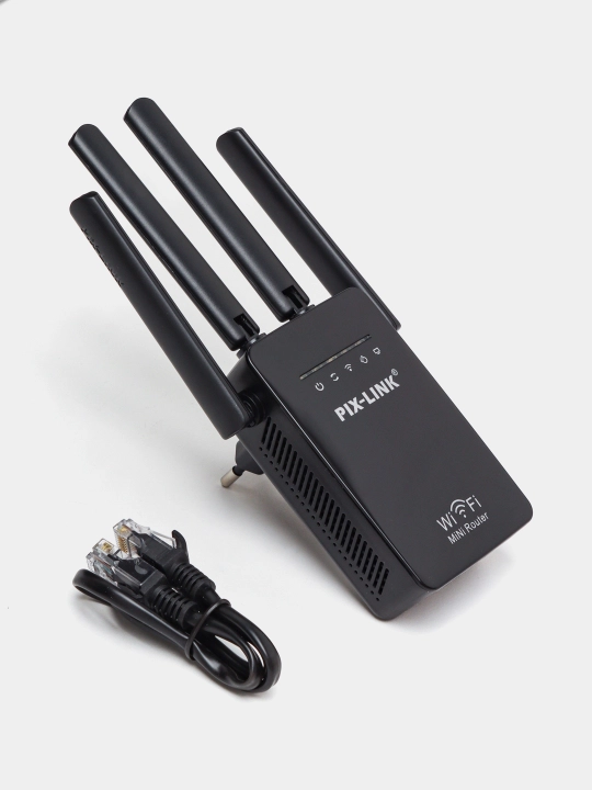 Мини роутер, усилитель сигнала, репитер, Wi-Fi, 3 в 1