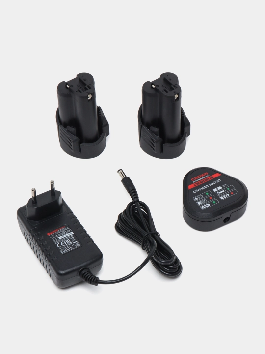 Akkumlatorli drel shurup qotirgich CROWN CT21053, 12 V