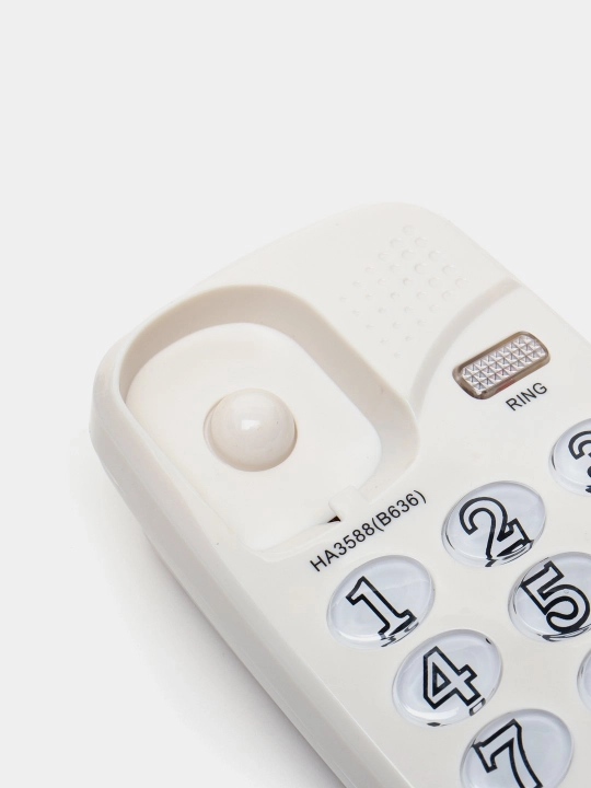 Simli orqali ishlaydigan telfon, uy telefoni Leboss B-636