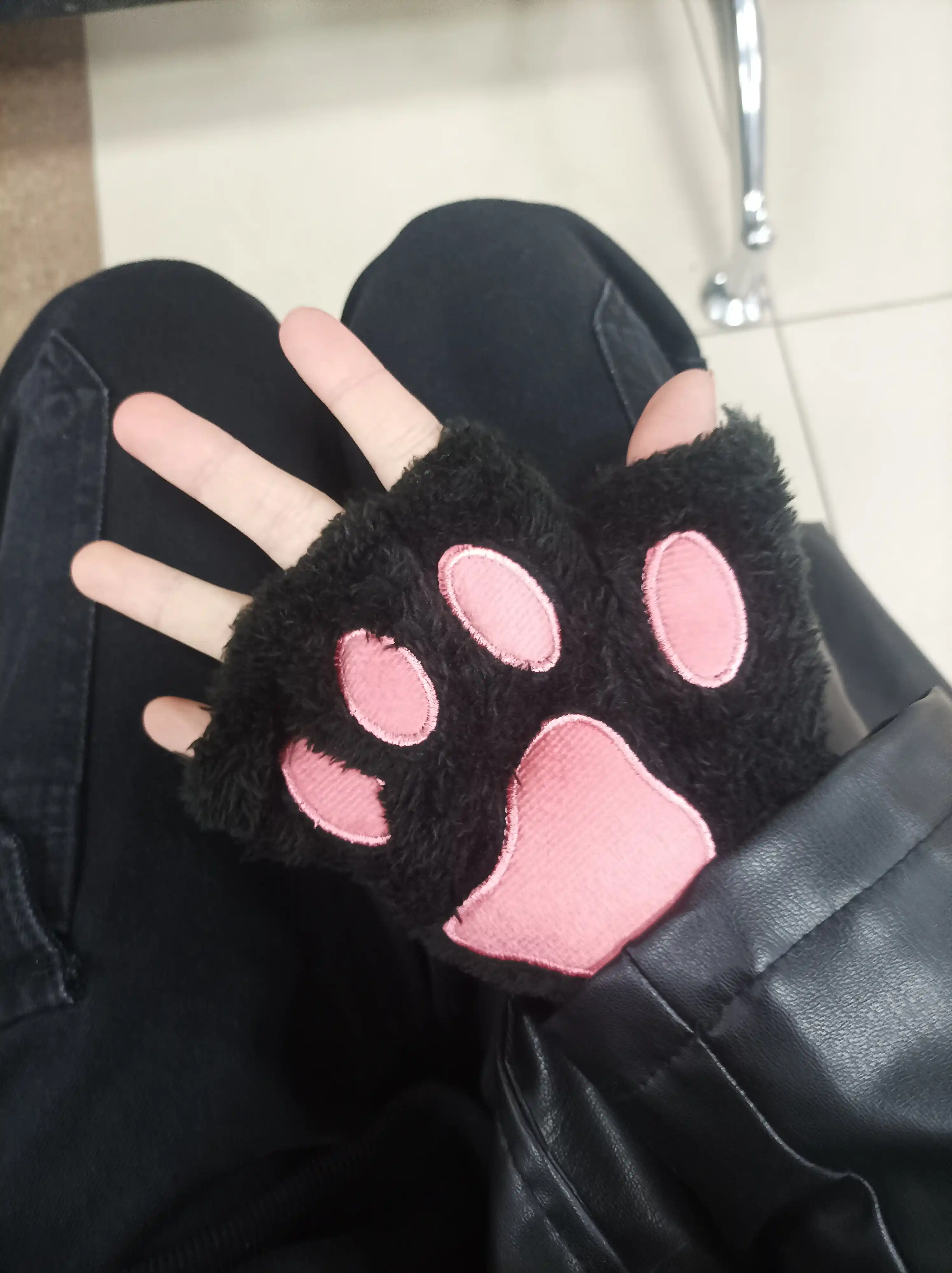 Qo'lqoplar mushuk panjalari, mitenkalar, kospley anime Neko
