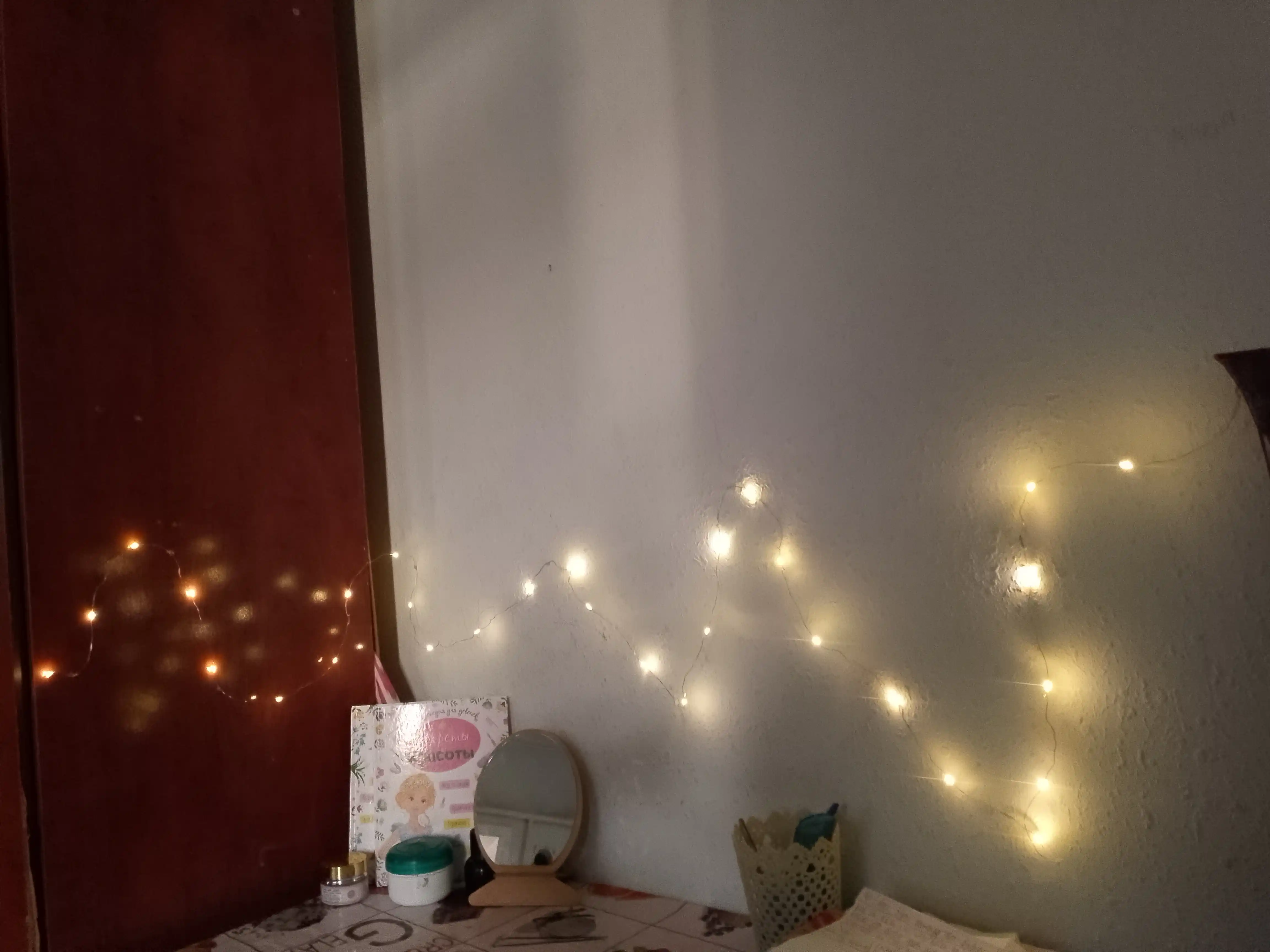 LED gulchambar bir tomchi shudring, ichki diyot, sovg'alar uchun bezak, 3 metr