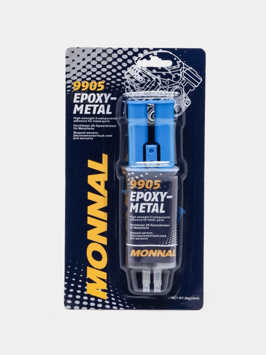 Yelim Monnal Epoxy-Metal va Plastik 9905, 30 g