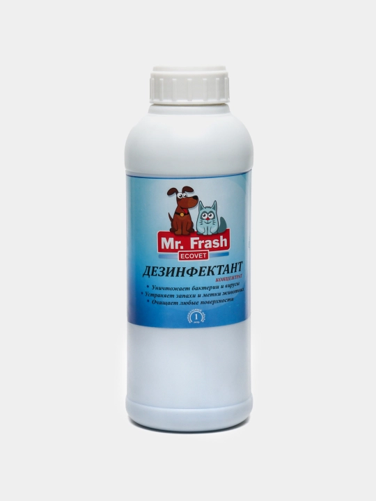 Dezinfeksiyalovchi konsentrat Mr Frash Ecovet, 1 litr - 