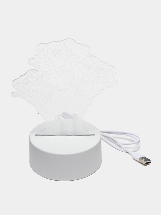 LED 3D tungi chiroq
