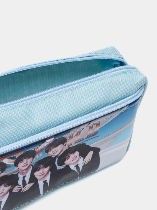 Qalam qutisi kosmetik sumkasi, maktab, universal, BTS