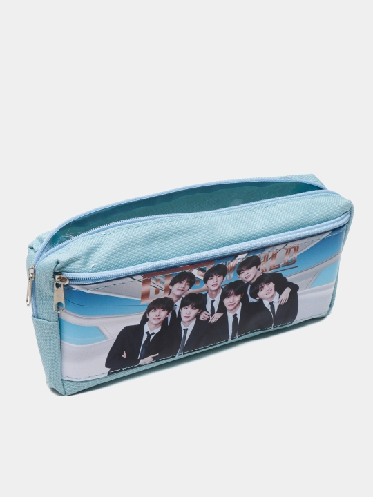 Qalam qutisi kosmetik sumkasi, maktab, universal, BTS