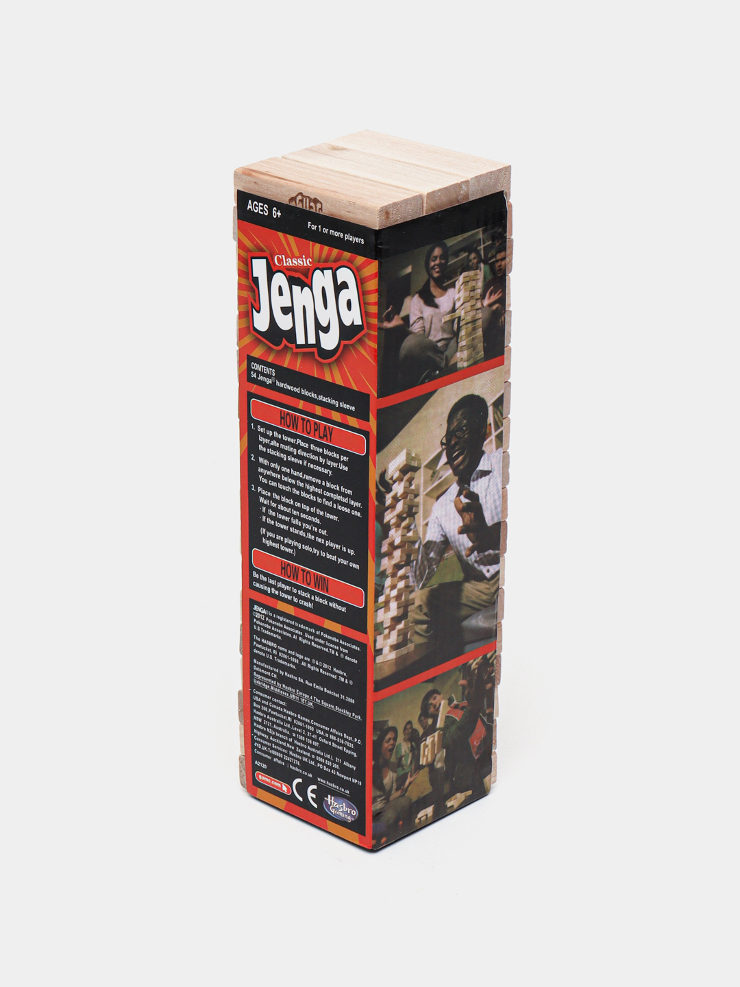 Развивающая, настольная игра "Падающая башня", Дженга купить по низким ...