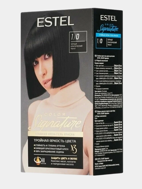 Стойкая крем-гель краска для волос Estel Color Signature