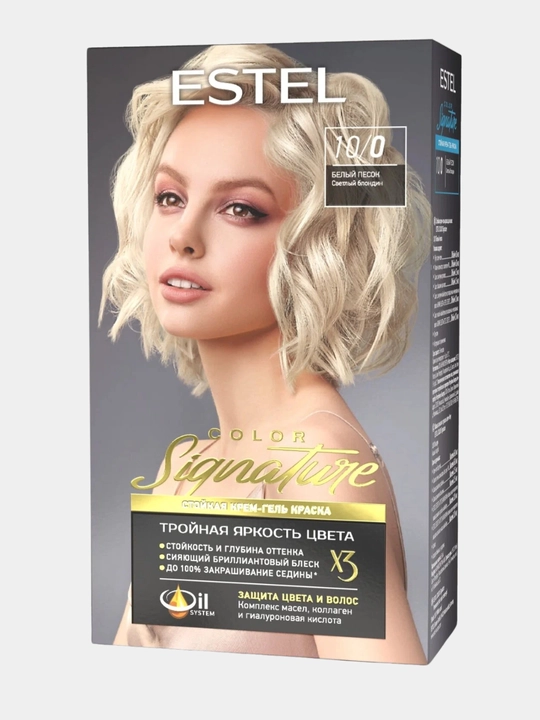Стойкая крем-гель краска для волос Estel Color Signature