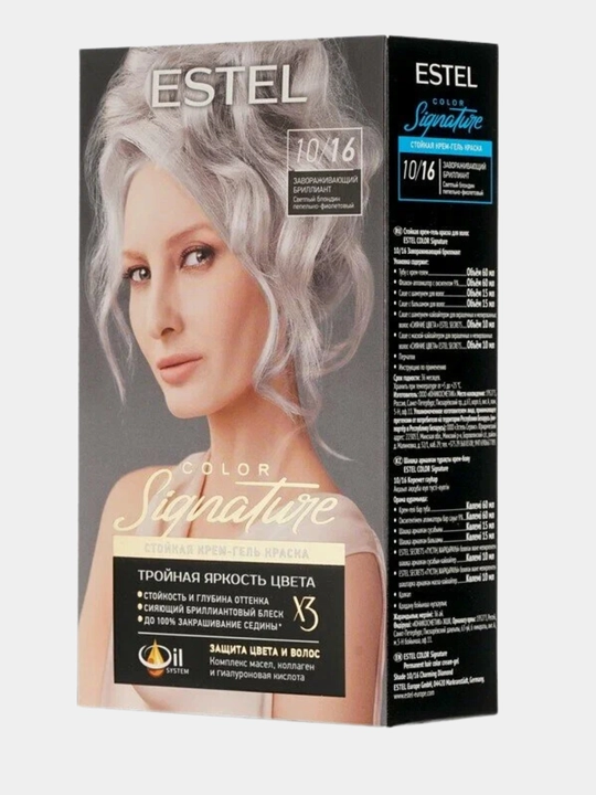 Стойкая крем-гель краска для волос Estel Color Signature