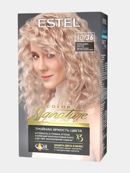 Стойкая крем-гель краска для волос Estel Color Signature