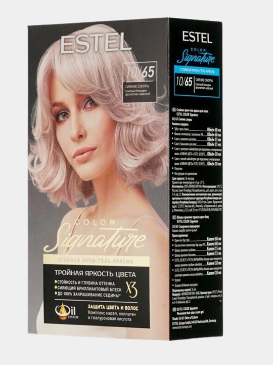 Стойкая крем-гель краска для волос Estel Color Signature