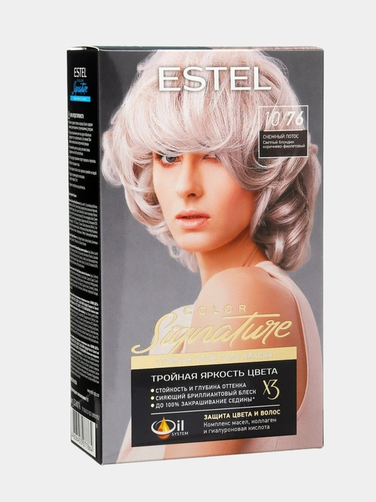 Стойкая крем-гель краска для волос Estel Color Signature
