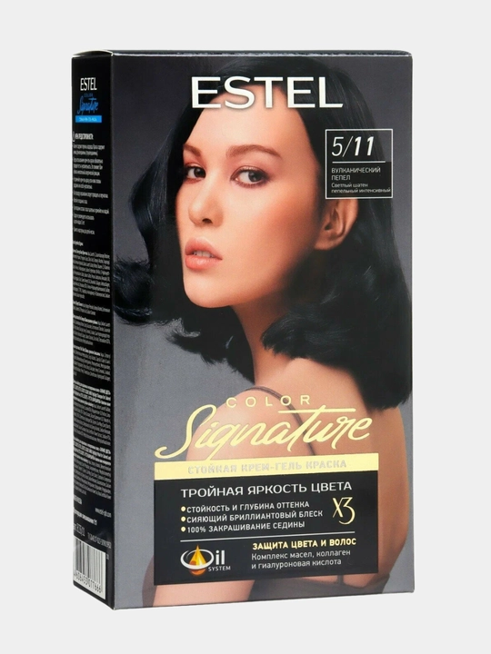 Стойкая крем-гель краска для волос Estel Color Signature