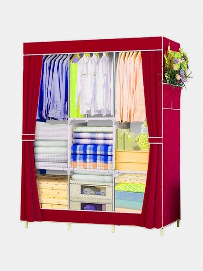 Matoli yig'ma shkaf - organayzer,  va boshqalarni saqlash, garderob, 130 * 45 * 175 sm