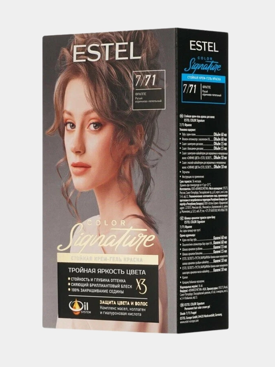 Стойкая крем-гель краска для волос Estel Color Signature