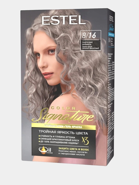 Стойкая крем-гель краска для волос Estel Color Signature
